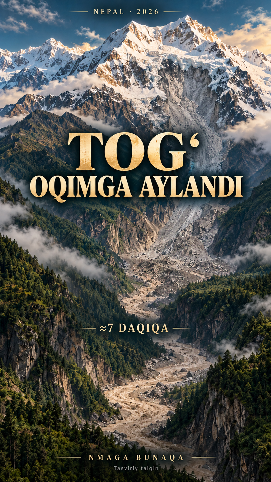 Cover of When a mountain became a debris flow: Nepal